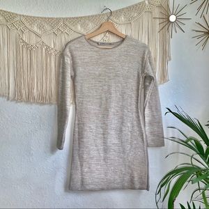 Athleta Retreat Oatmeal Sweater Dress XS